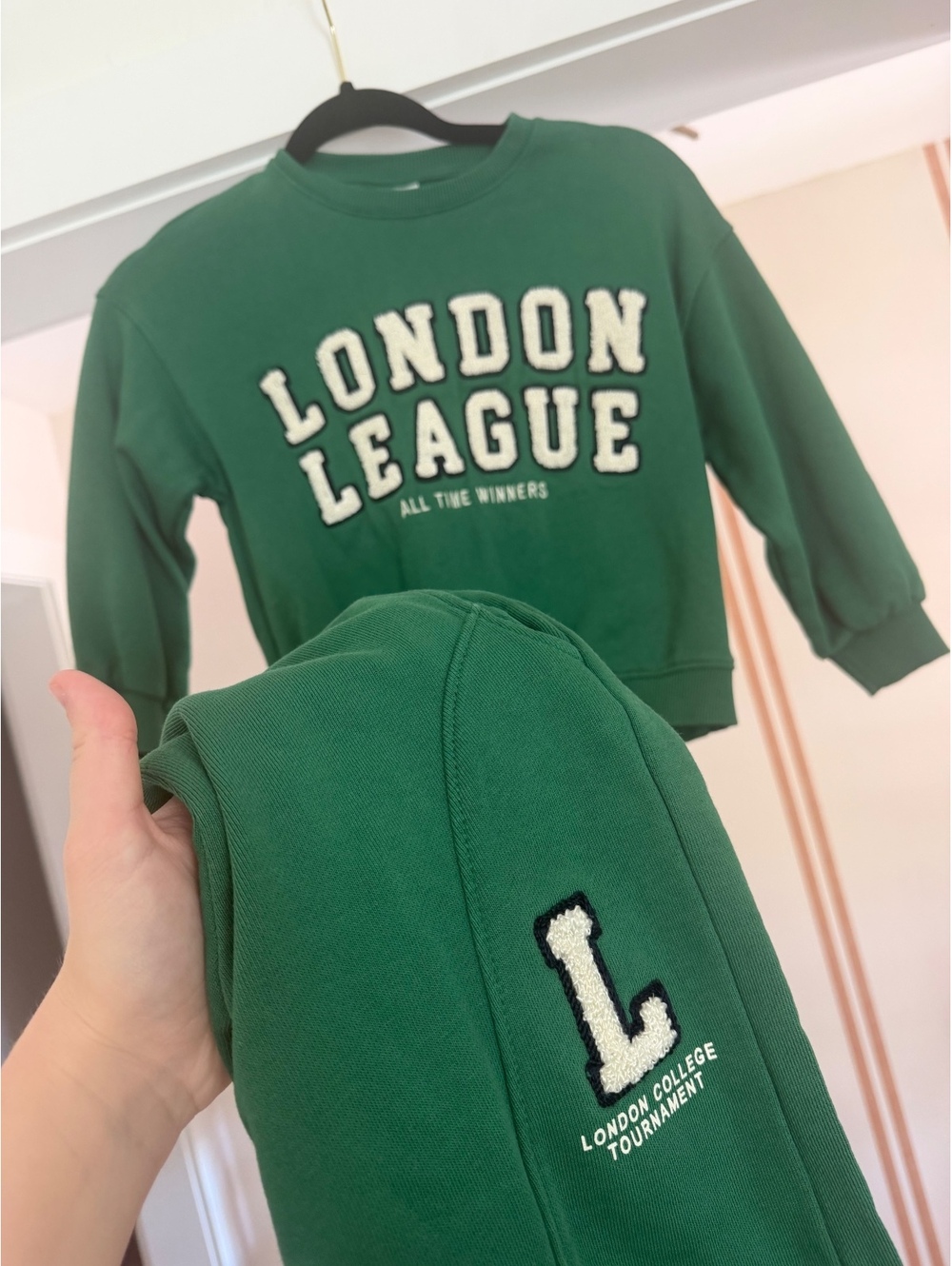 Zara Green Sweat set